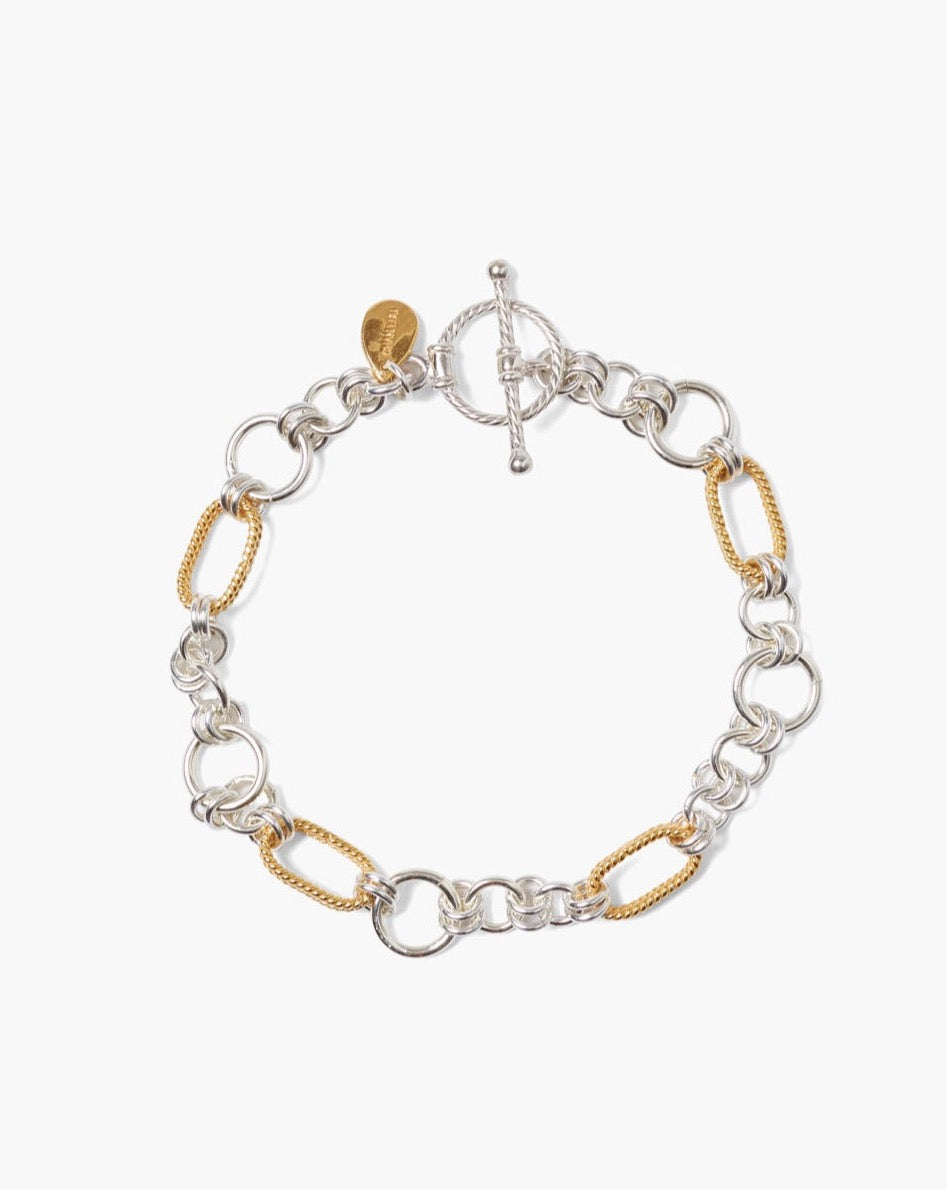 Chan Luu Luca Bracelet in Silver Mix Dear Lucy