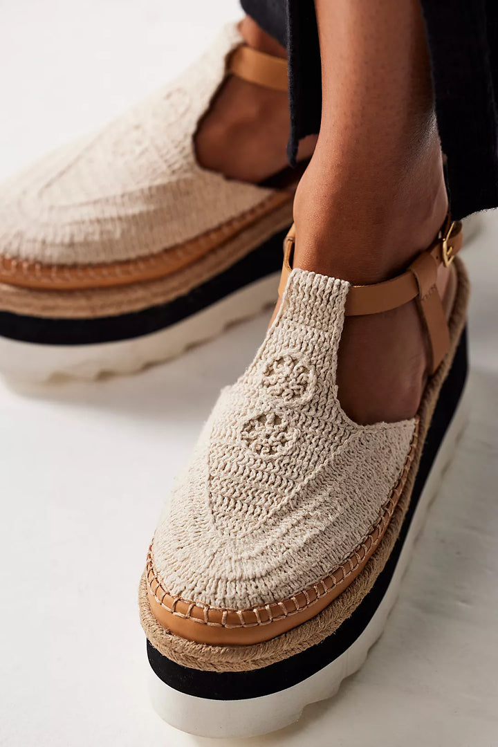 Free People Morning in Mykonos Espadrille Vachetta