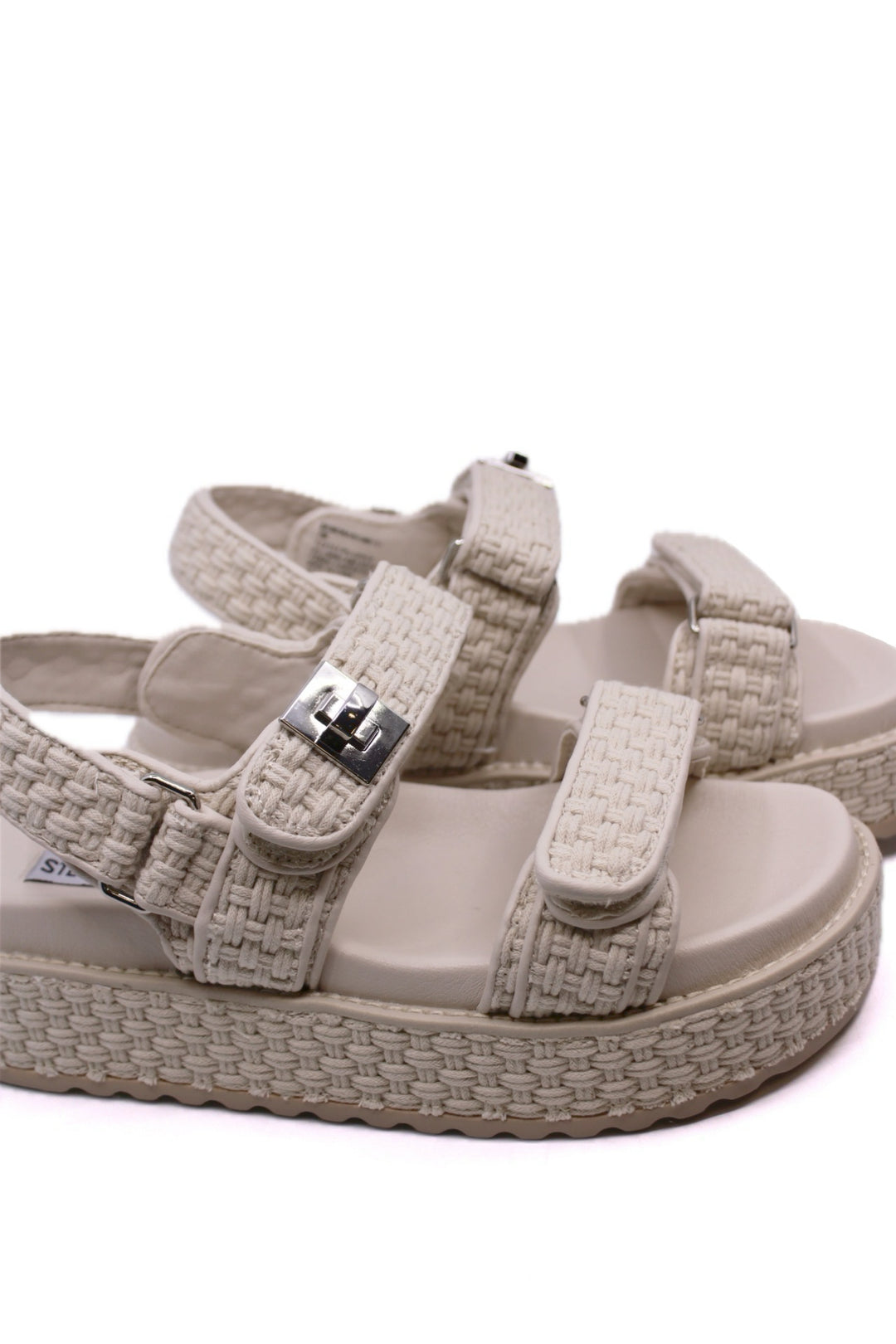 Steve Madden BigMona Bone Raffia