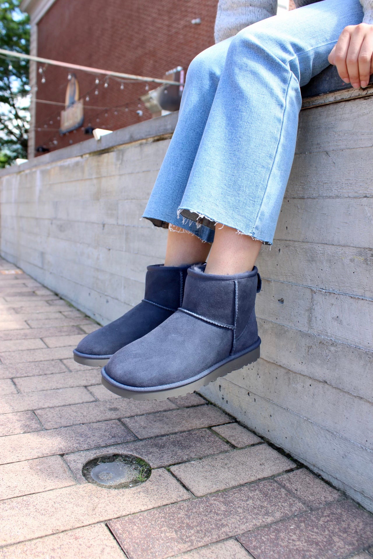 Blue and on sale grey uggs