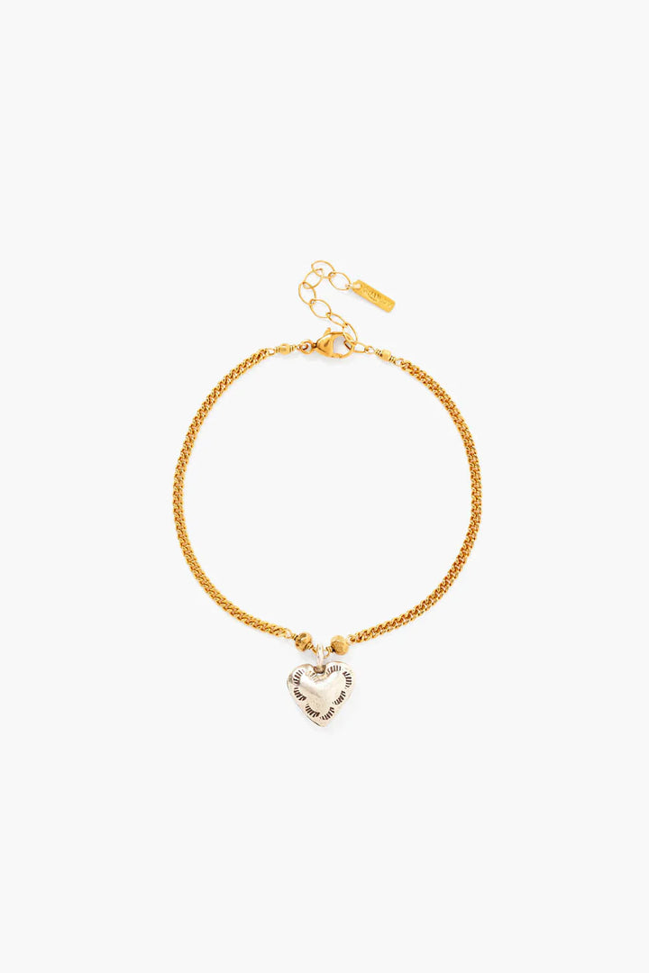 Chan Luu Heart Charm Charm Bracelet