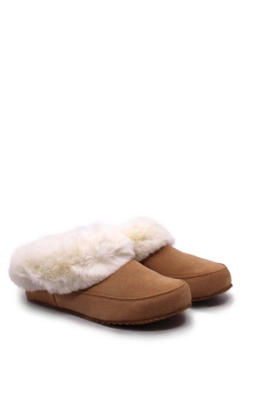 Go coffee run discount faux fur slipper