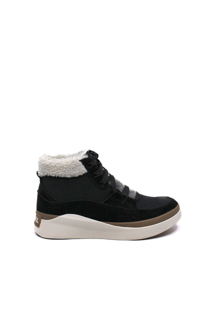 Sorel Out N About IV Mid Sneaker Black/Sea Salt