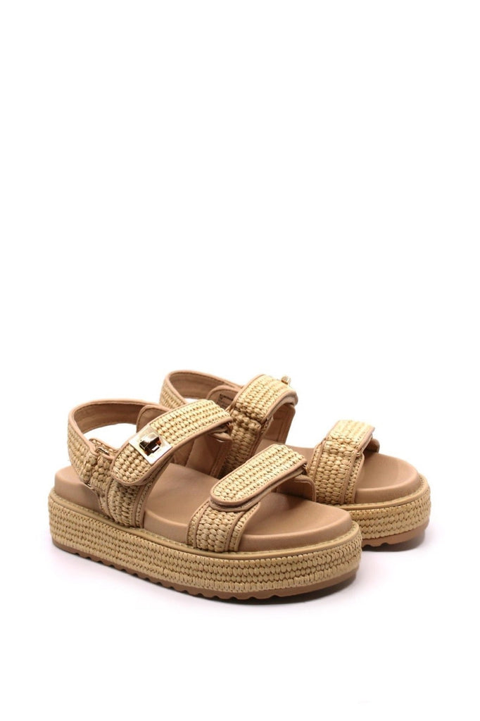 Steve Madden BigMona Natural Raffia