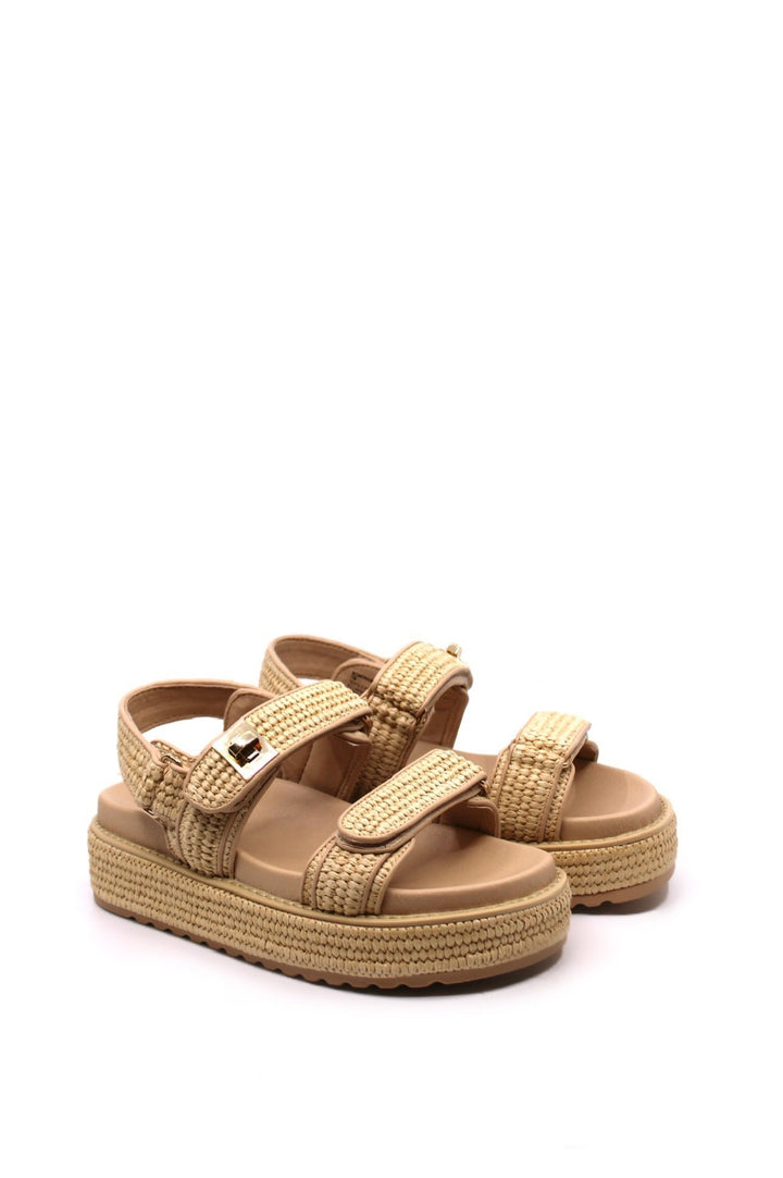 Steve Madden BigMona Natural Raffia