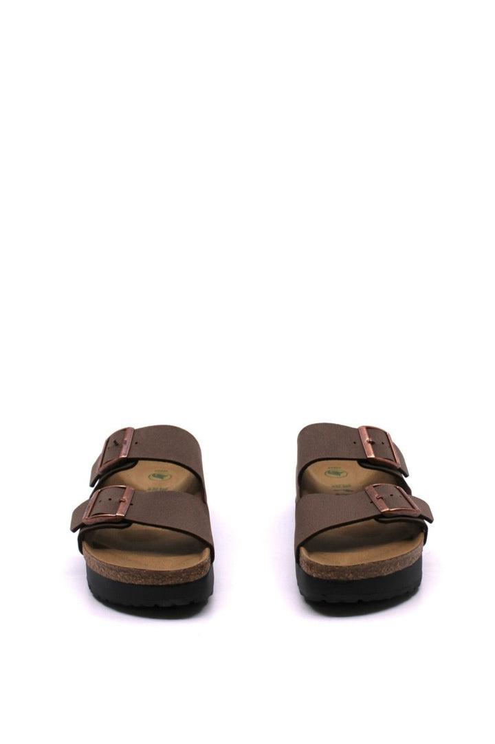 Papillio by Birkenstock Arizona Platform Vegan Mocha Narrow