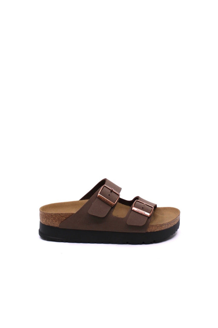 Papillio by Birkenstock Arizona Platform Vegan Mocha Narrow