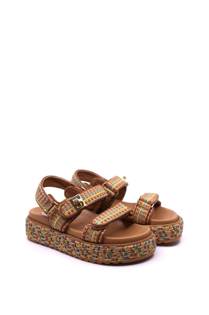 Steve Madden BigMona Raffia Multi