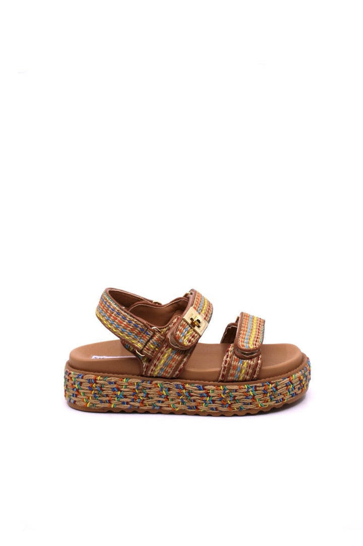 Steve Madden BigMona Raffia Multi