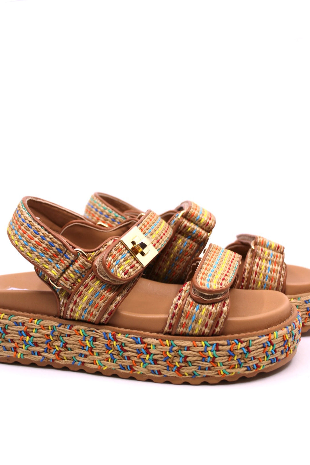 Steve Madden BigMona Raffia Multi