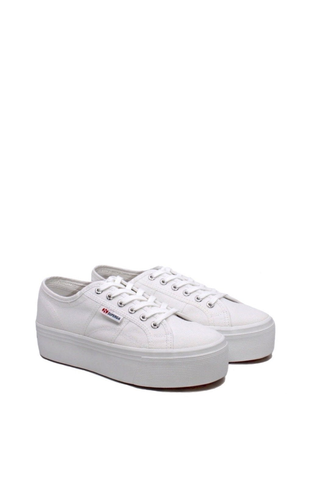 Black and on sale white superga platform