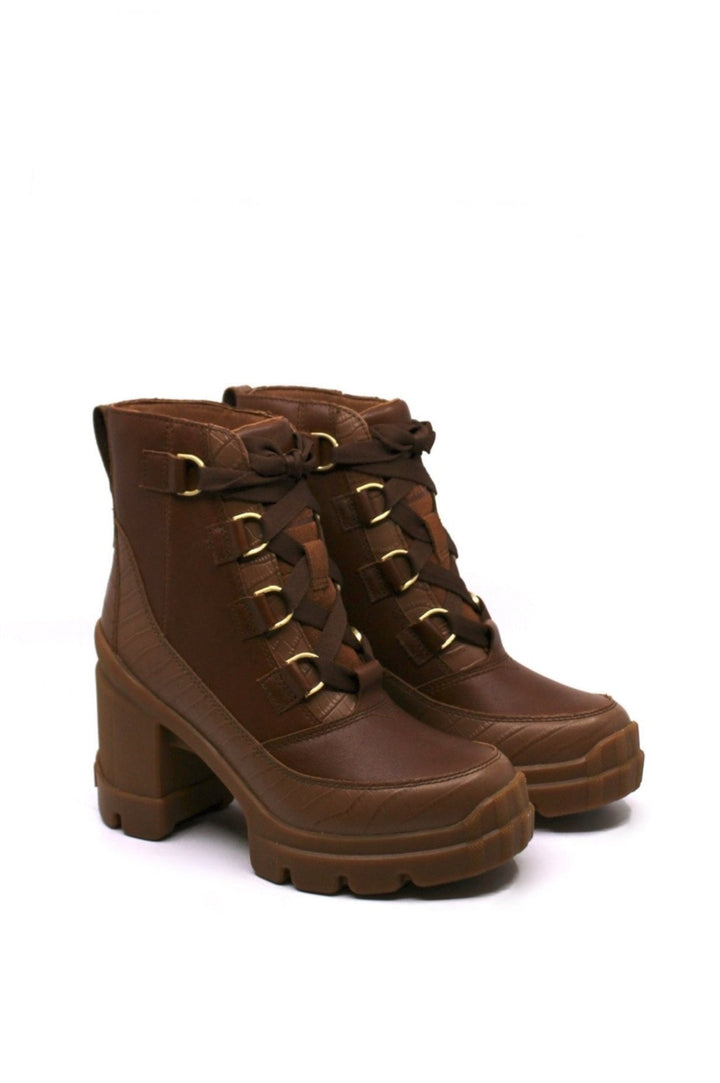 Sorel Caribou X Heel Lace Velvet Tan/Tobacco