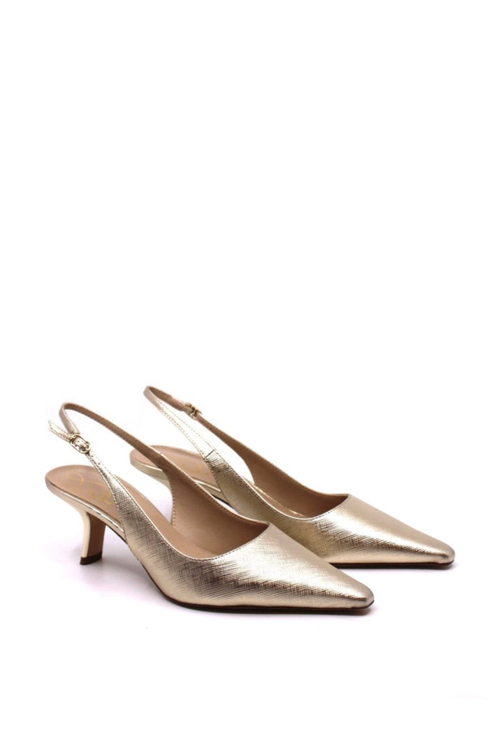 Sam Edelman Bianka Sling Gold Leaf - Dear Lucy