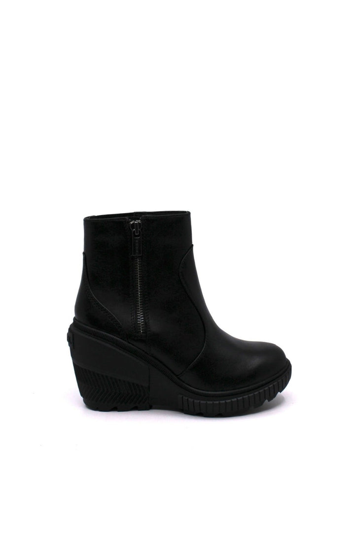 Sorel ONA Ave Zip Wedge Black/Black