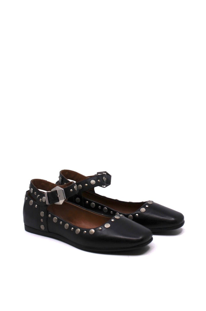 Free People Mystic Mary Jane Flat Black