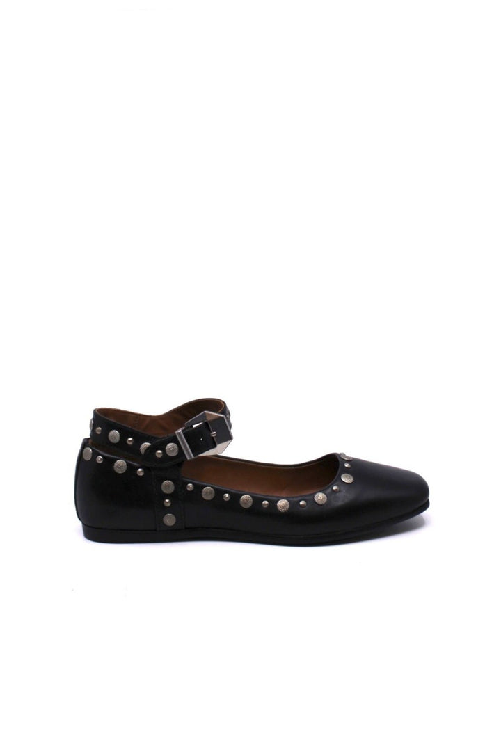 Free People Mystic Mary Jane Flat Black