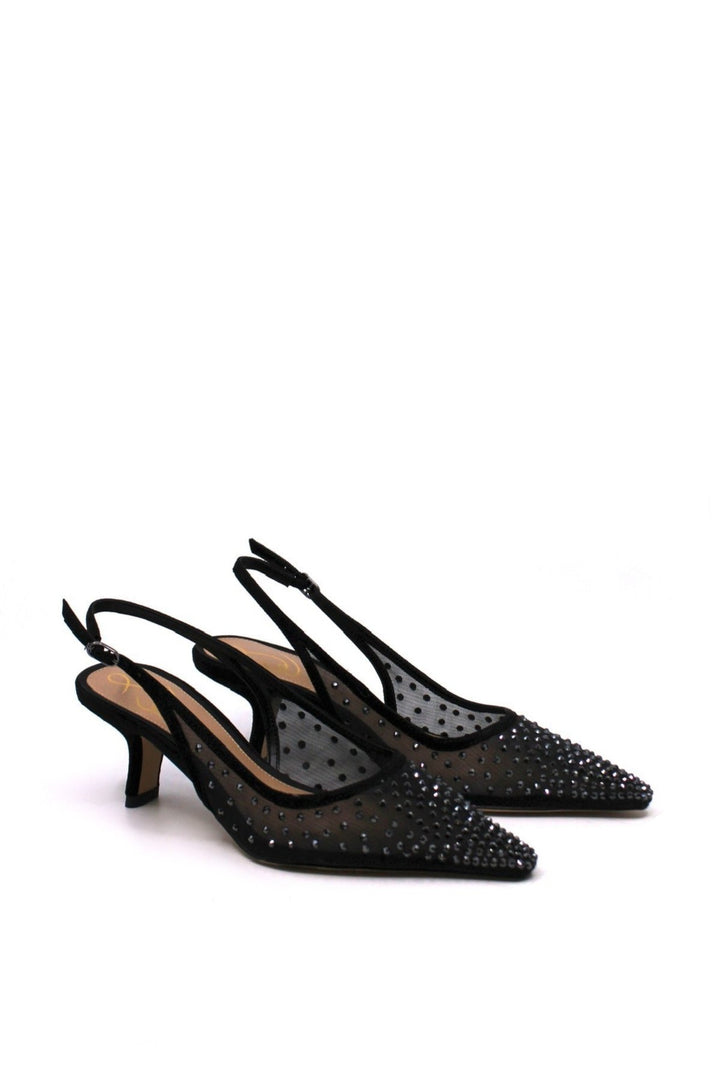 Sam Edelman Bianka Sling Mesh Black