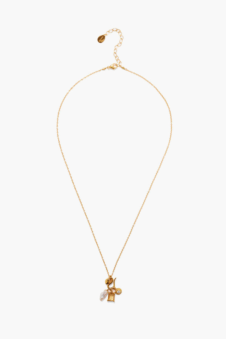 Chan Luu Cobra Necklace Citrine Mix