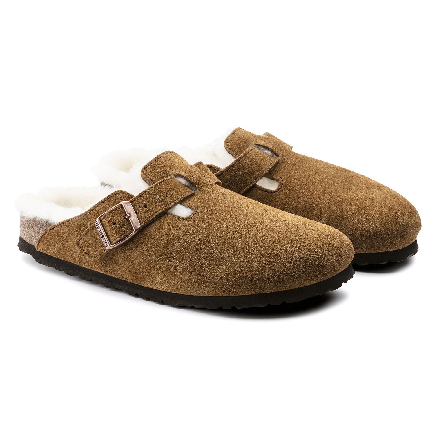 Birkenstock boston shearling store forest