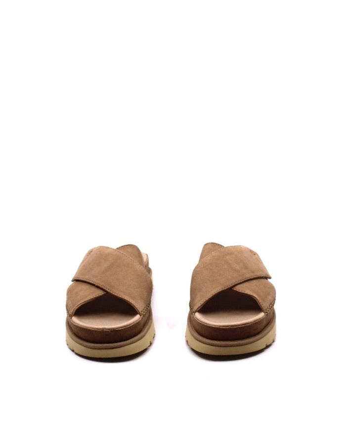 UGG® Goldenstar Cross Slide Driftwood – Dear Lucy