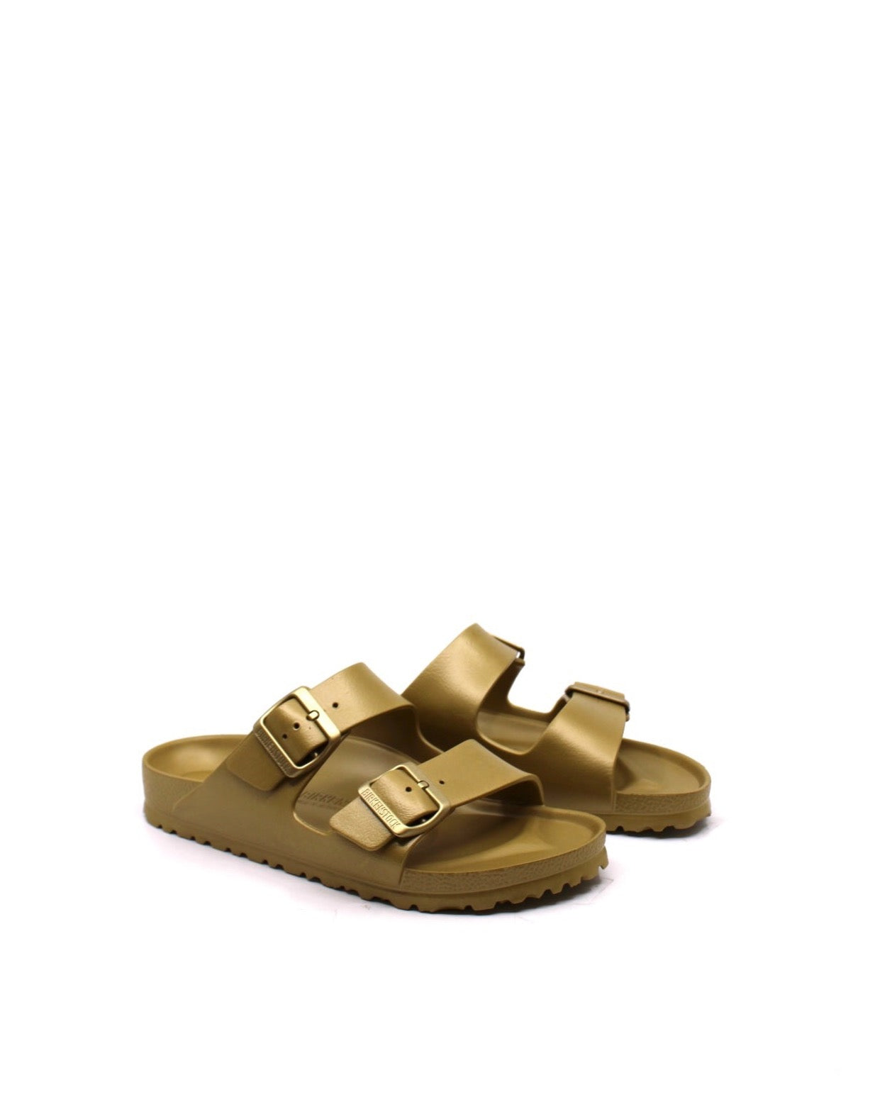 Birkenstock arizona sales gold metallic