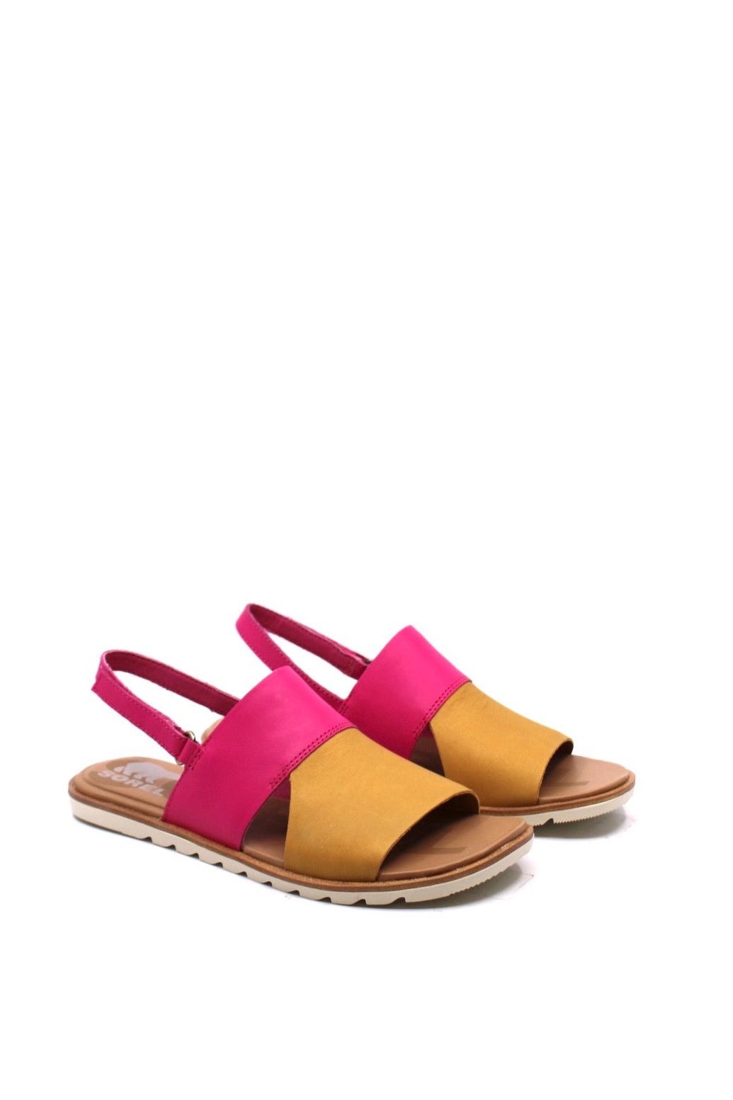 Sorel Ella II Slingback Pilsner Fuchsia Fizz Dear Lucy