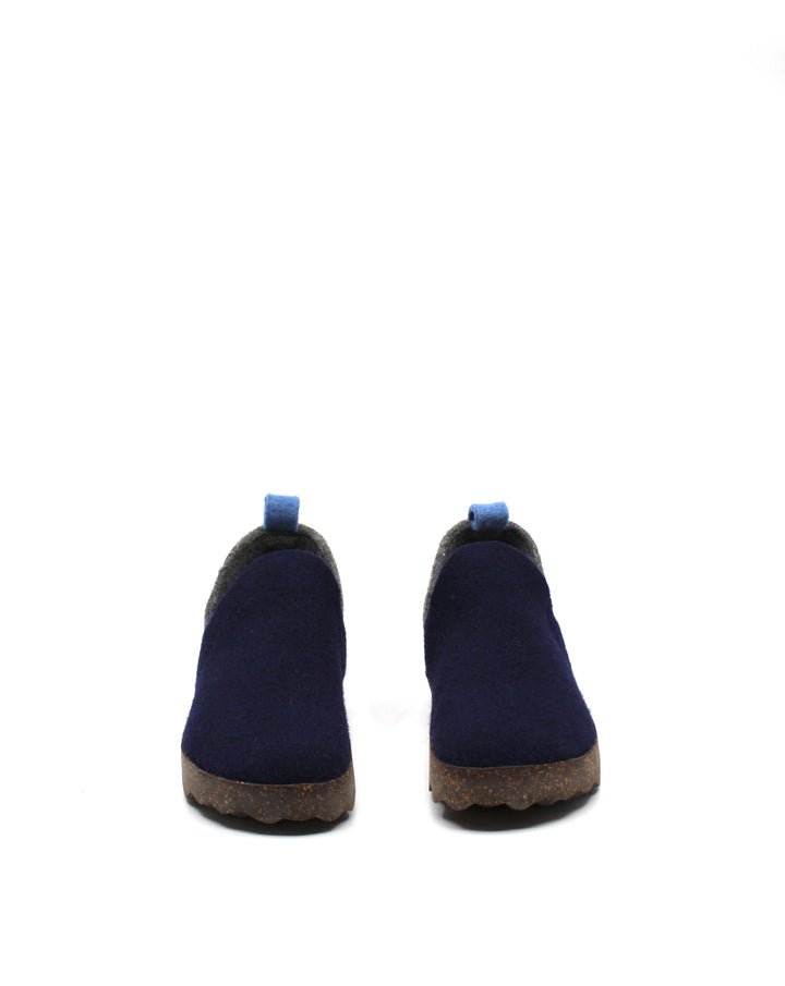 Asportuguesas City Tweed/Felt Combo Blue/Concrete - Dear Lucy